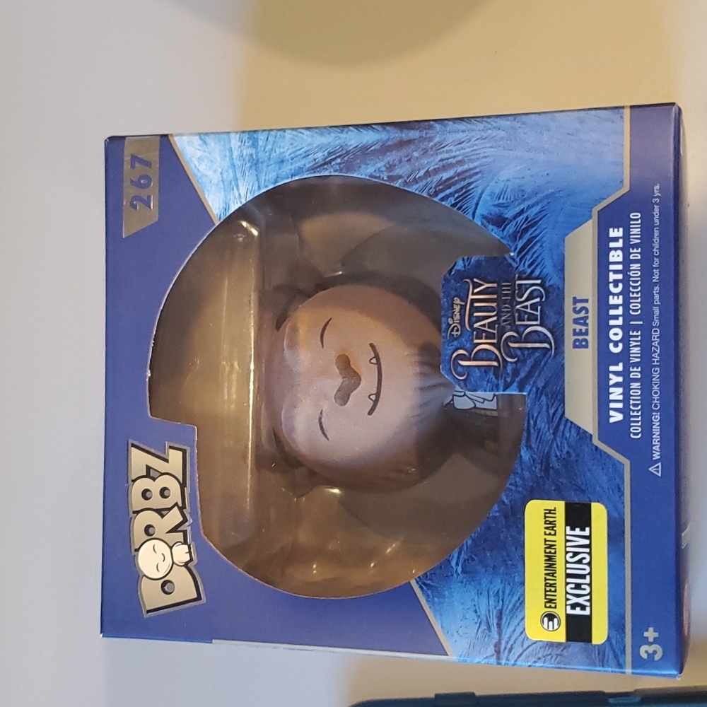 Dorbz Beauty And The Beast Flocked Beast Limited Edition Figure